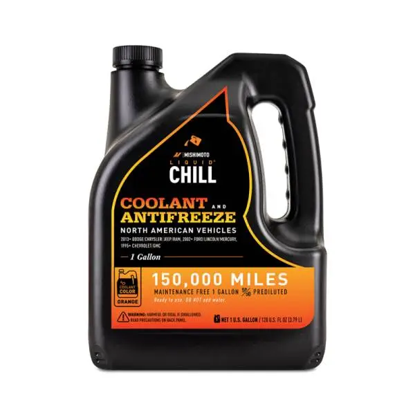 Mishimoto Liquid Chill EG Coolant, North American Vehicles, Orange thumbnail 3
