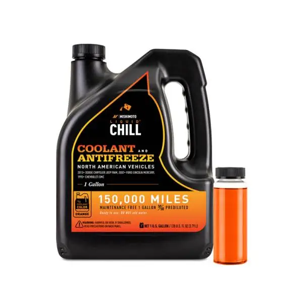 Mishimoto Liquid Chill EG Coolant, North American Vehicles, Orange thumbnail 5