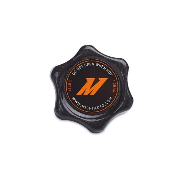Mishimoto 1.3 Bar Rated Carbon Fiber Radiator Cap Small Import thumbnail 2