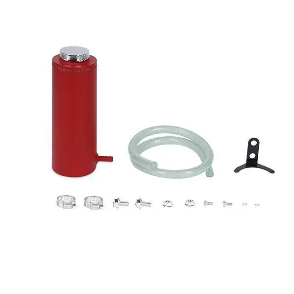 Mishimoto Aluminum Coolant Reservoir Tank - Wrinkle Red thumbnail 3