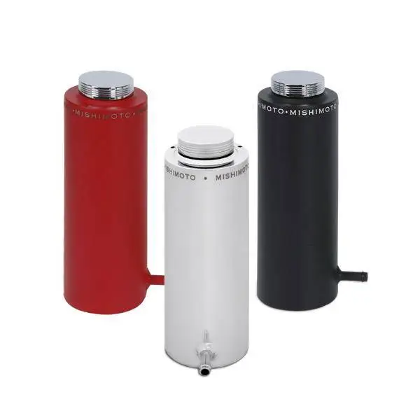 Mishimoto 03-07 Ford 6.0L Powerstroke Aluminum Degas Bottle - Polished thumbnail 3