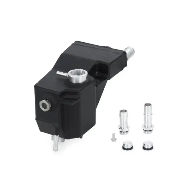 Mishimoto 11+ Ford 6.7L Powerstroke Secondary Expansion Tank - Micro-Wrinkle Black thumbnail 2