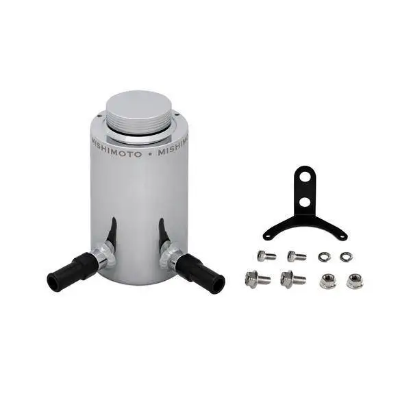 Mishimoto Aluminum Power Steering Reservoir Tank - Wrinkle Black thumbnail 5