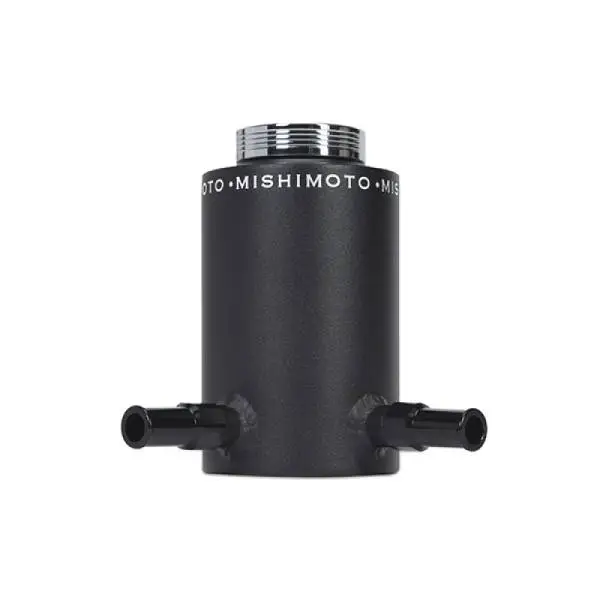 Mishimoto Aluminum Power Steering Reservoir Tank - Wrinkle Black thumbnail 6