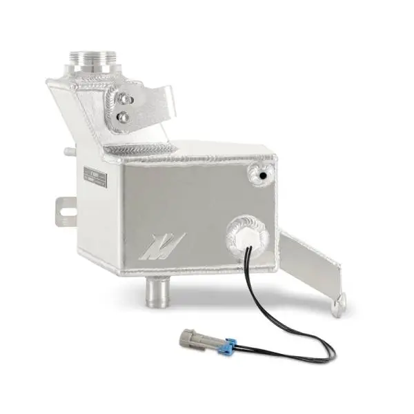 Mishimoto 13-2018 Ram 6.7L Cummins Aluminum Degas Tank - Natural thumbnail 2
