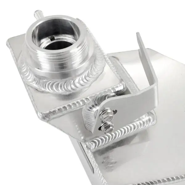 Mishimoto 13-2018 Ram 6.7L Cummins Aluminum Degas Tank - Natural thumbnail 7