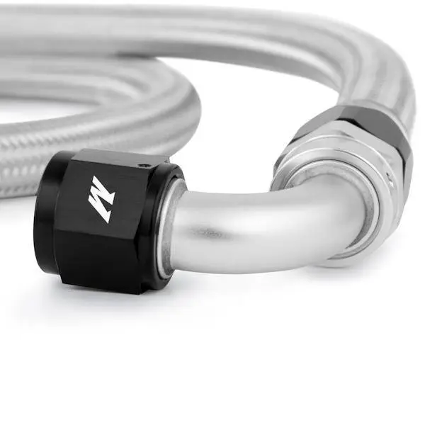 Mishimoto 5 Ft Stainless Steel Braided Hose w/ -10AN Fittings thumbnail 5