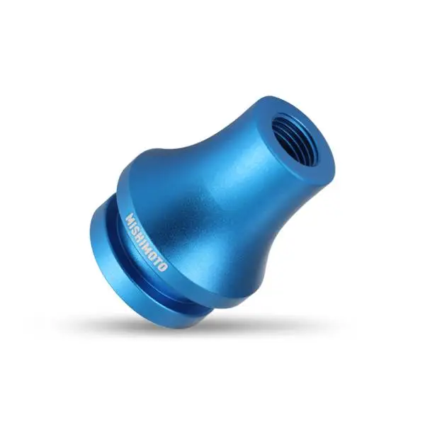 Mishimoto Shift Boot Retainer/Adapter M12x1.25 - Blue thumbnail 3