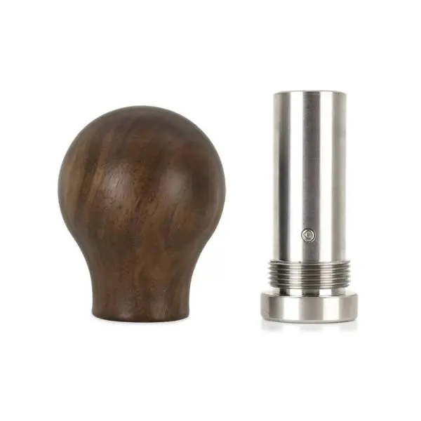 Mishimoto Round Steel Core Wood Shift Knob - Walnut thumbnail 4