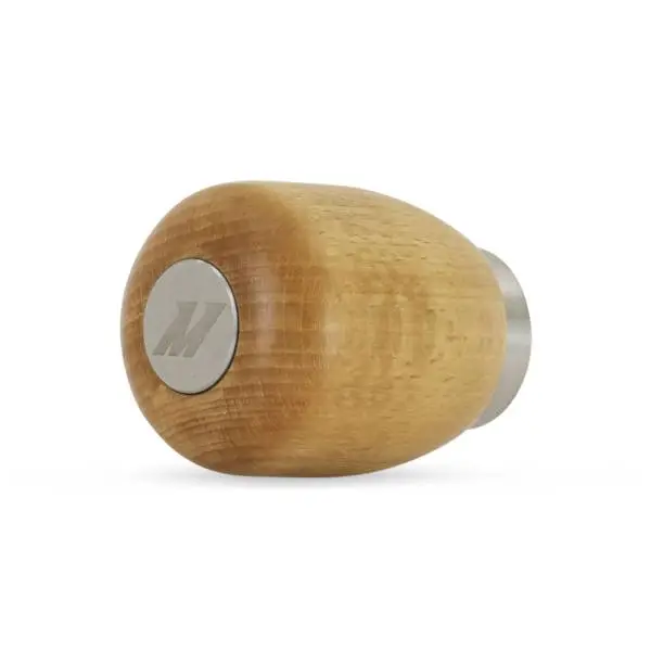 Mishimoto Short Steel Core Wood Shift Knob - Beech thumbnail 6