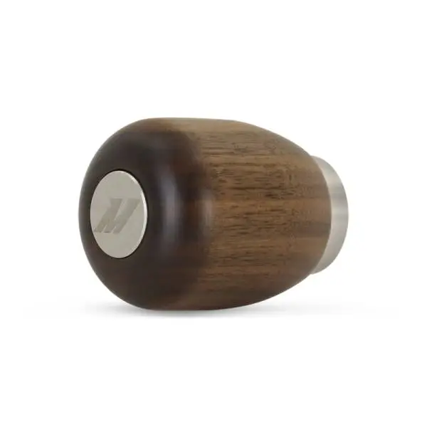 Mishimoto Short Steel Core Wood Shift Knob - Walnut thumbnail 6