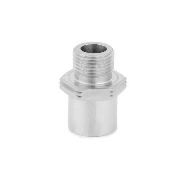 Mishimoto Stainless Steel Sandwich Plate Adapter, 3/4in -16UNF thumbnail 3