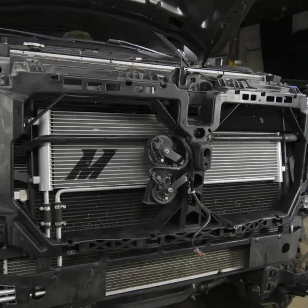 Mishimoto 2020+ Ford 6.7L Powerstroke Transmission Cooler Kit thumbnail 2