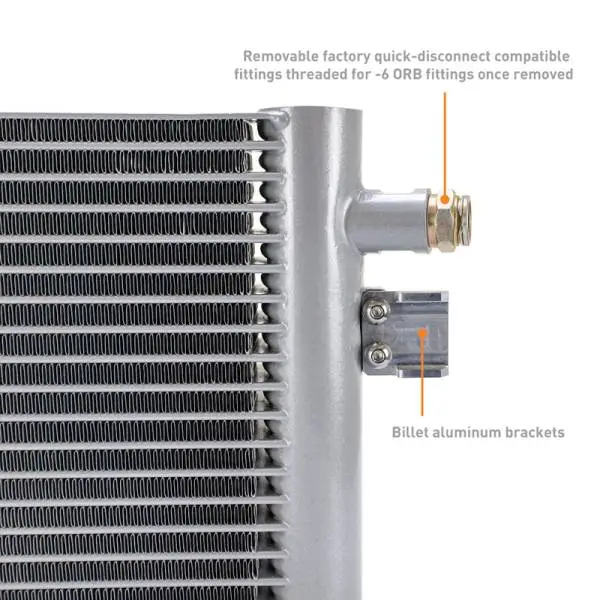 Mishimoto 10-12 Ram 2500/3500 6.7L Cummins Transmission Cooler thumbnail 5