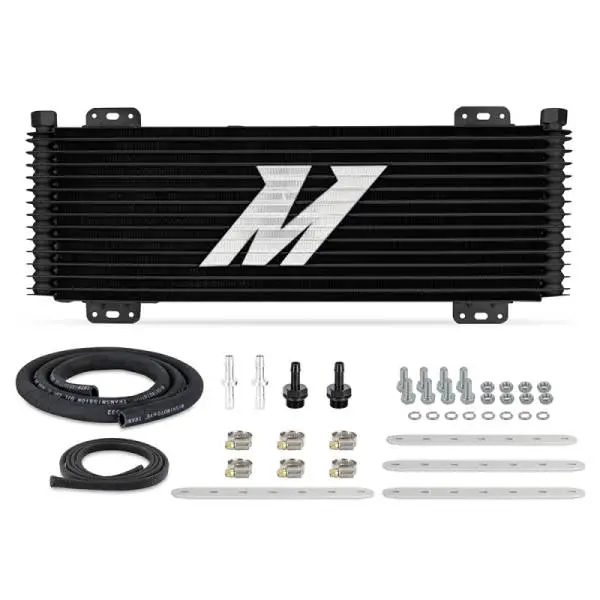 Mishimoto Universal Stacked Plate Trans Cooler 13 Row Black thumbnail 2