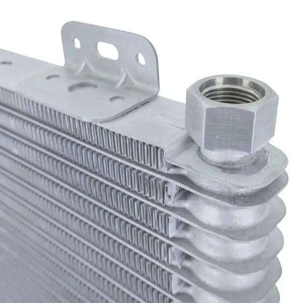 Mishimoto 13-Row Stacked Plate Transmission Cooler - Silver thumbnail 10