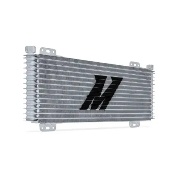 Mishimoto 13-Row Stacked Plate Transmission Cooler - Silver thumbnail 13