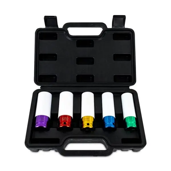 Mishimoto 1/2in. Wheel Nut Socket Set - 5pc image 2