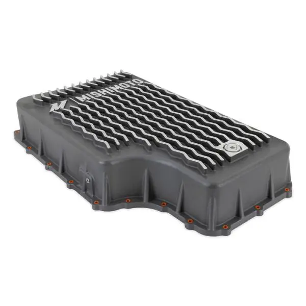 Mishimoto 2011+ Powerstroke 6R140 Transmission Pan - Cast - GR thumbnail 2