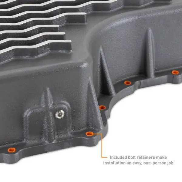 Mishimoto 2011+ Powerstroke 6R140 Transmission Pan - Cast - GR thumbnail 10