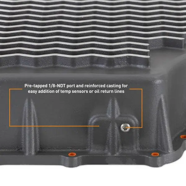Mishimoto 2011+ Powerstroke 6R140 Transmission Pan - Cast - GR thumbnail 17
