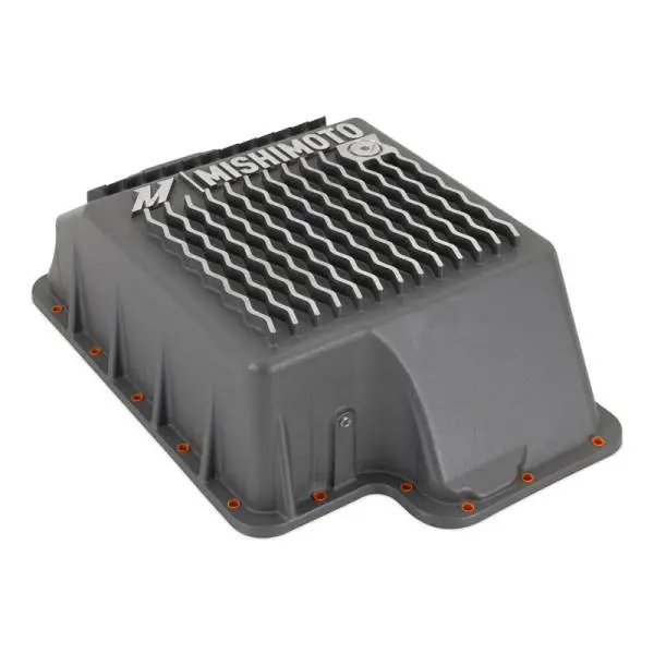 Mishimoto 89-10 Powerstroke E4OD 4R100 5R110 Trans Pan Cast GR thumbnail 2