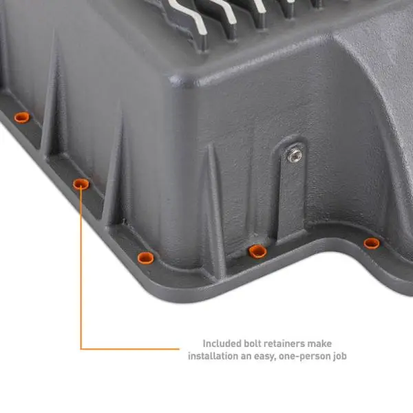 Mishimoto 89-10 Powerstroke E4OD 4R100 5R110 Trans Pan Cast GR thumbnail 9