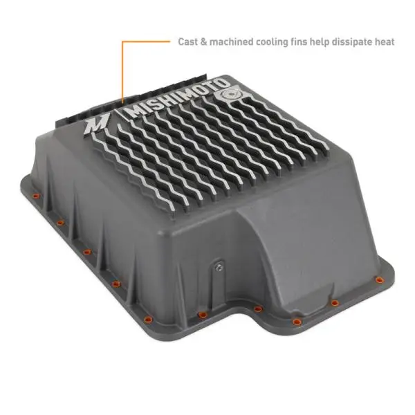 Mishimoto 89-10 Powerstroke E4OD 4R100 5R110 Trans Pan Cast GR thumbnail 13