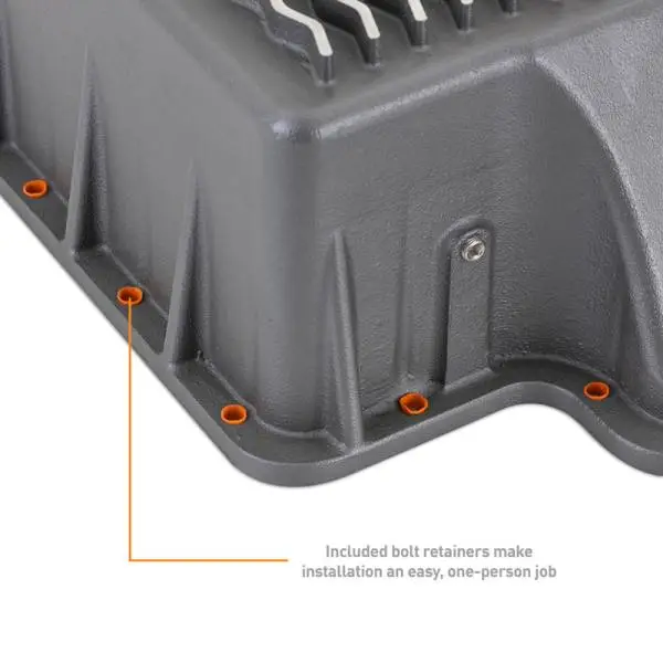 Mishimoto 89-10 Powerstroke E4OD 4R100 5R110 Trans Pan Cast GR thumbnail 17