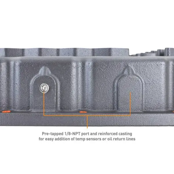 Mishimoto 2007.5 + Ram 6.7L Cummins 68RFE Transmission Pan - Cast - GR thumbnail 16