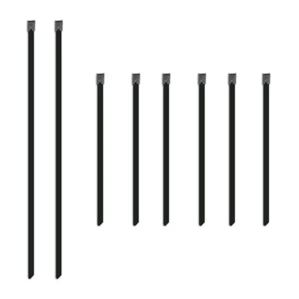 Mishimoto Set of Six 6in & Two 14in Stainless Steel Locking Ties