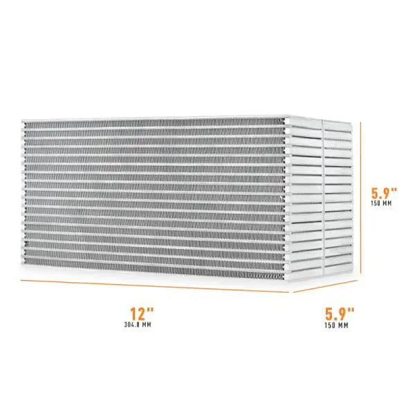 Mishimoto Universal Air-to-Water Intercooler Core - 12in / 6in / 6in thumbnail 7