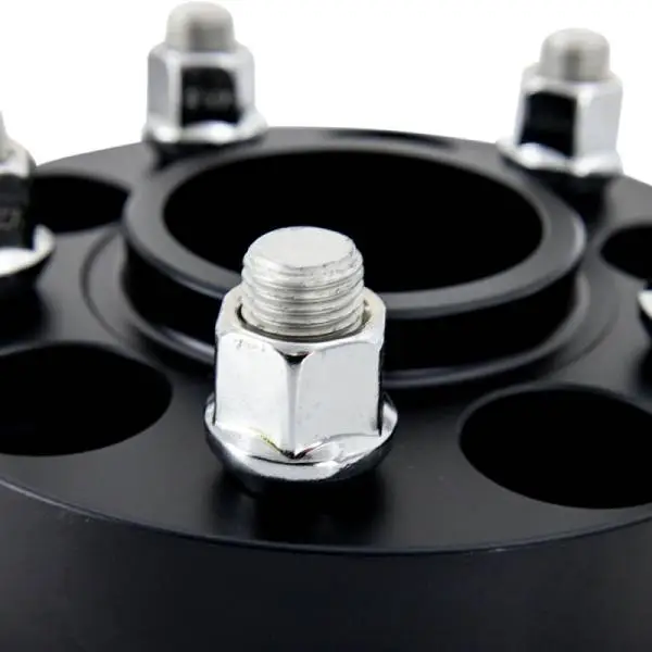 Mishimoto Wheel Spacers - 5x120 - 67.1 - 20 - M14 - Black thumbnail 5