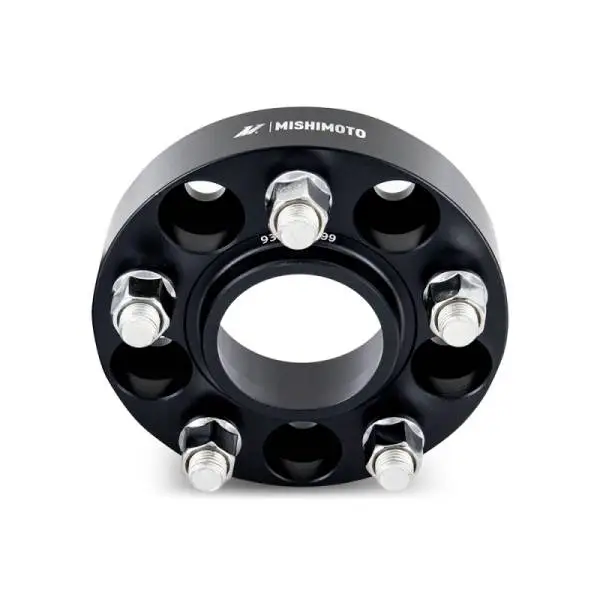 Mishimoto Wheel Spacers - 5x120 - 67.1 - 25 - M14 - Black thumbnail 3