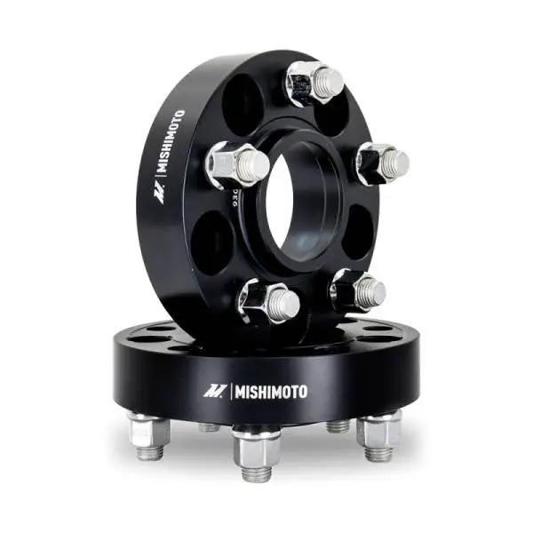 Mishimoto Wheel Spacers - 5x120 - 67.1 - 30 - M14 - Black thumbnail 2