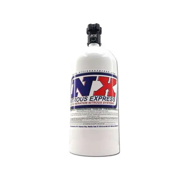 Nitrous Express 5lb Bottle w/Lightning 500 Valve (5.25 Dia x 17.64 Tall) image 3