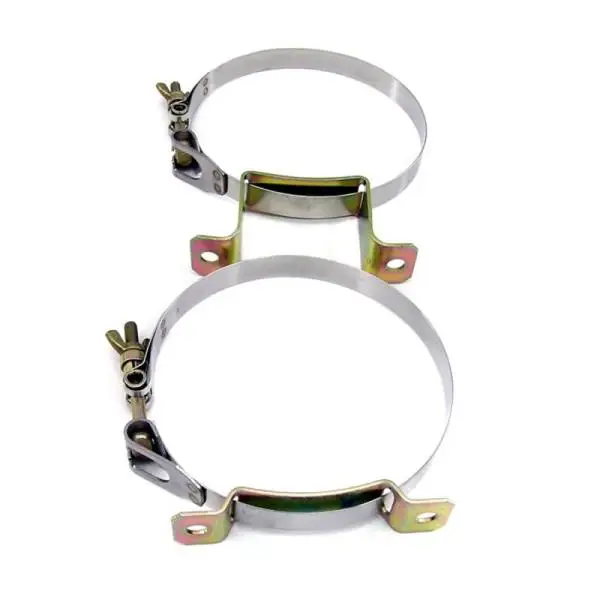 Nitrous Express 5lb Stainless Steel Bottle Brackets image 3