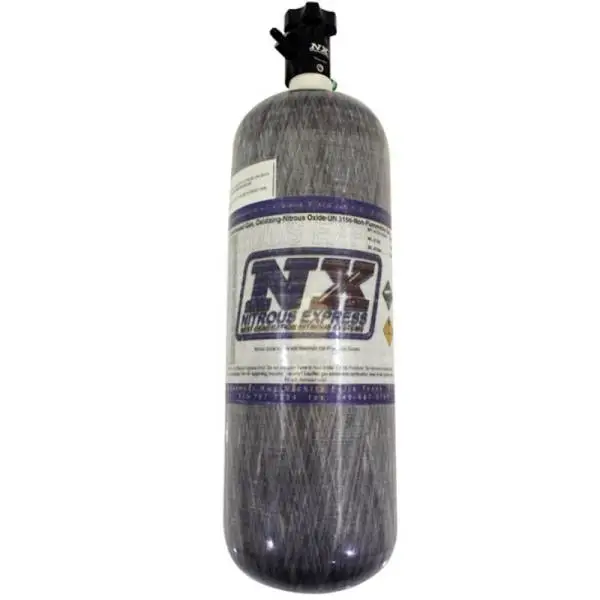 Nitrous Express Composite Bottle w/Lightning 500 Valve (6.79 Dia x 23.25 Tall) thumbnail 3