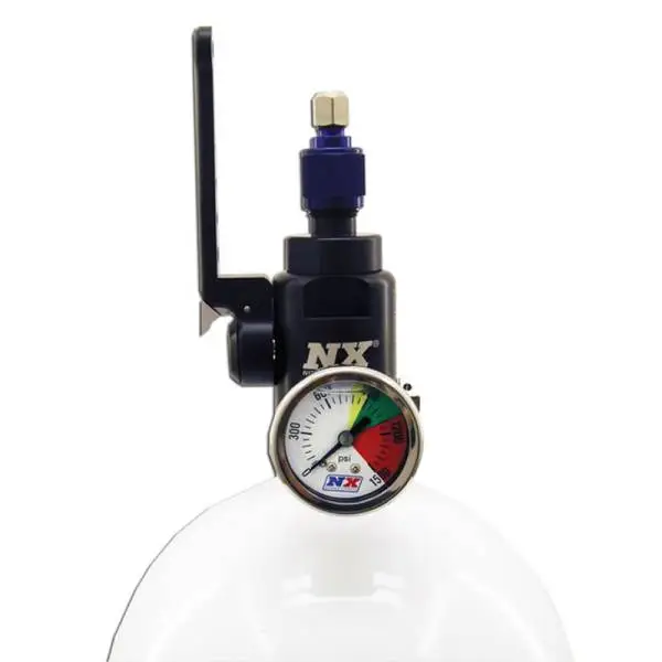 Nitrous Express DF5 Valve Only for 15lb Bottle (4AN Bottle Refill Fitting) image 3