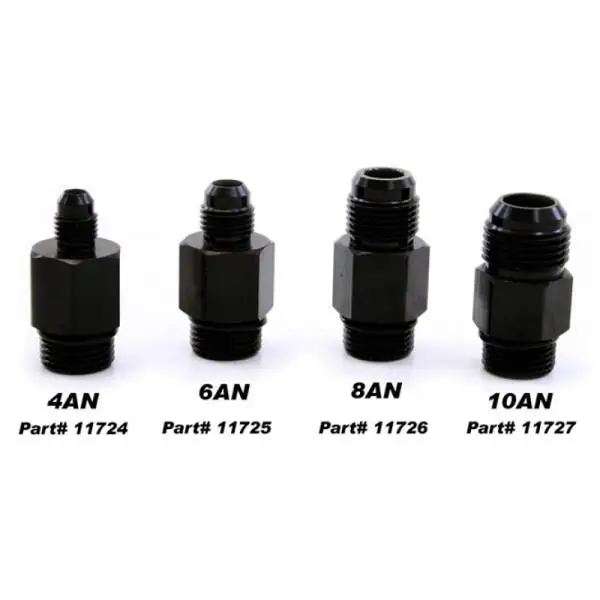 Nitrous Express 8AN Bottle Nipple for Lightning 500 Valve image 2