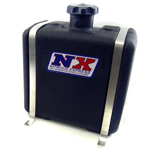 Nitrous Express Water Injection 7 Gallon Reservoir (w/Bracket Solenoid & Hose) (15L x 17H x 9W) thumbnail 2