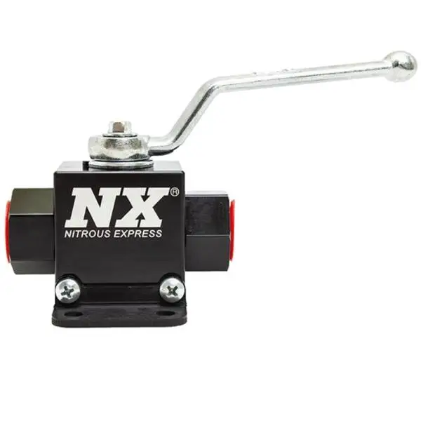 Nitrous Express Lightweight Billet In-Line Valve 1.5in I.D (Without Fittings) image 3