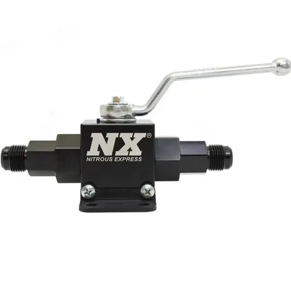 Nitrous Express Lightweight Billet In-Line Valve 1.5in I.D (6AN Fitting) image 2