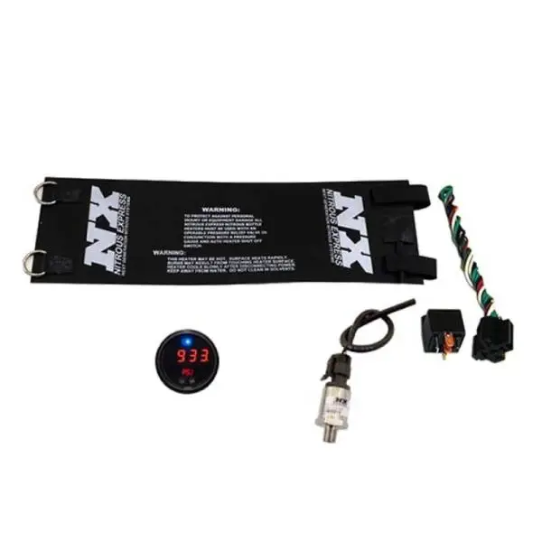 Nitrous Express 2-5/16in Nitrous Pressure Controller/Gauge/Bottle Heater Kit image 2