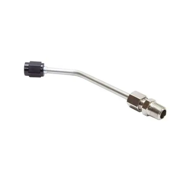 Nitrous Express Hitman Stage 6 & Propower SS Solenoid to Plate Connector - Black image 2