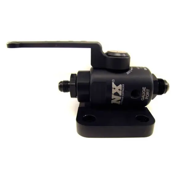 Nitrous Express Remote Shutoff Nitrous Valve Female 8AN Oring Inlet and Outlet thumbnail 2