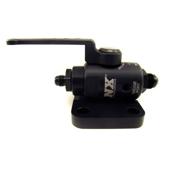 Nitrous Express Remote Shutoff Nitrous Valve Female 8AN Oring Inlet and Outlet thumbnail 3