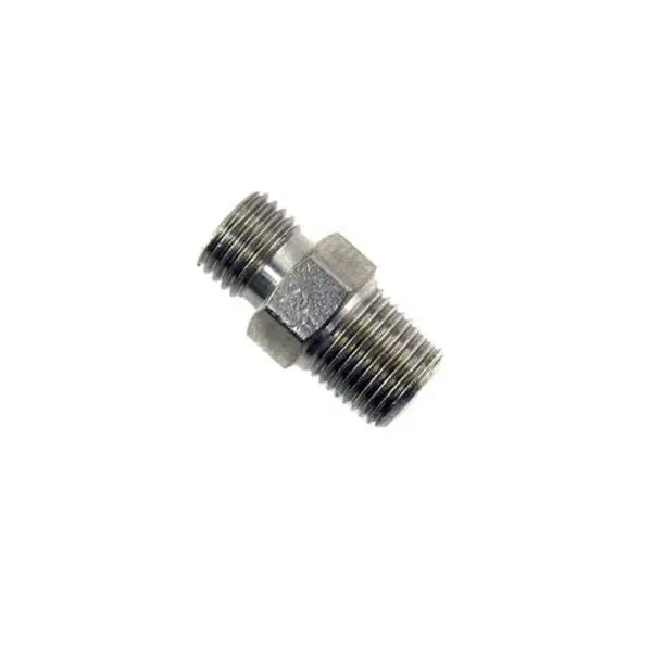 Nitrous Express 3AN x 1/8 NPT Straight Fitting Modified to Hold Jet image 2