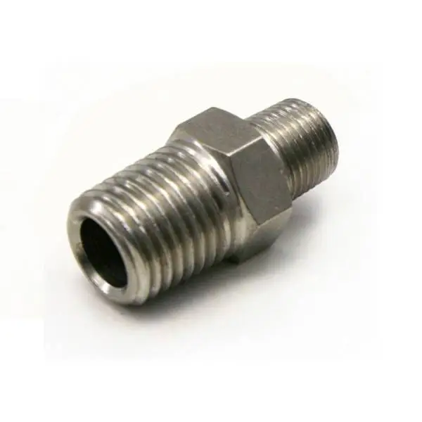 Nitrous Express 1/4 NPT x 1/8 NPT Male Union Connector image 2