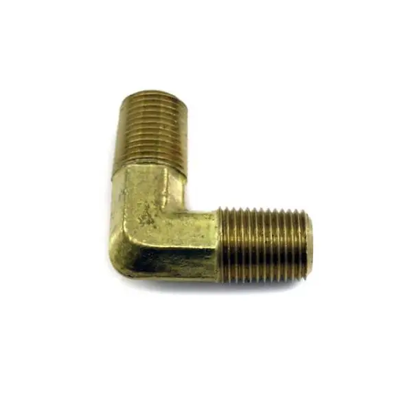 Nitrous Express 1/4 NPT x 1/4 NPT 90 Male Union Connector image 2